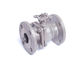 JIS 20K 2PC Cast Steel Ball Valve ISO5211 Direct Mounting Pad For Motor